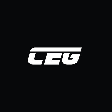 Minimal Letters CEG Logo Design