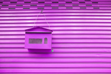 mailbox hanging on the wall