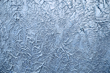 Abstract blue cement pattern on wall background and texture