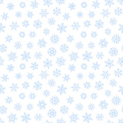Christmas seamless doodle pattern