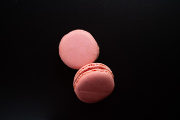 Macaroons agains a plain background