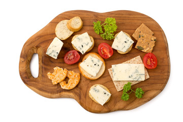 Blauschimmelkäse-Snacks