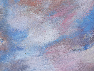 Fototapeta premium abstract oil paint texture on wall
