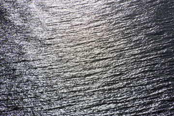 Aerial view of a sea
