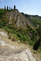 Italien - Toskana - Chiusure Hochebene & Lehmland