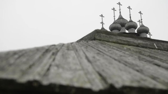 Kizhi island Russia old wooden architecture