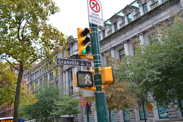 The intersection of Vancouver / バンクーバーの交差点