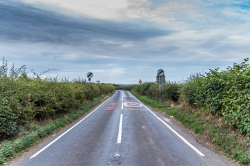 Road into the countryside,