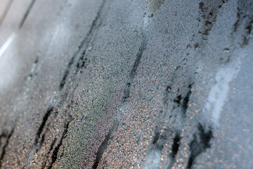 condensation on car glass