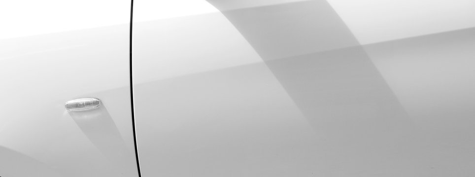 Fototapeta white car texture