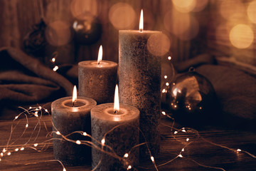 Candle lights for christmas