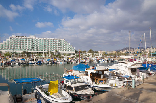 Eilat marina, Israel 