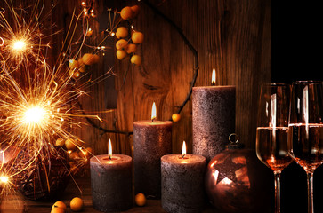 Candle lights for christmas