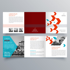 Brochure design, brochure template, creative tri-fold, trend brochure