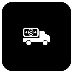 Money Truck Icon.