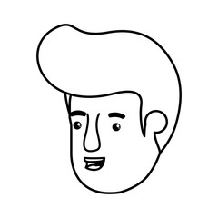 head of man avatar character
