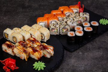 Japanese sushi set