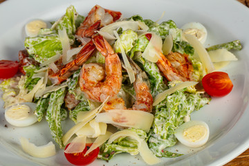 Tasty caesar salad