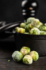 Frozen brussles sprouts