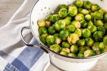 Fresh brussles sprouts