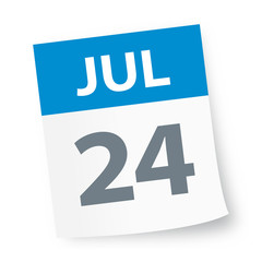 July 24 - Calendar Icon