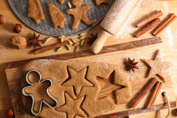 christmas gingerbread biscuit