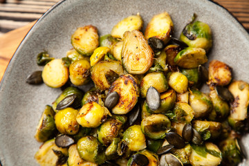 Roasted brussles sprouts