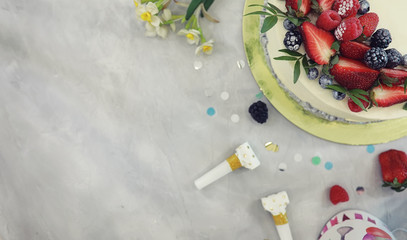 Confectionery flavored cakes for a holiday