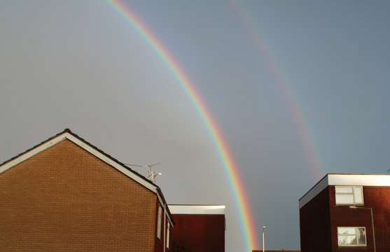 Double Rainbow in the sky