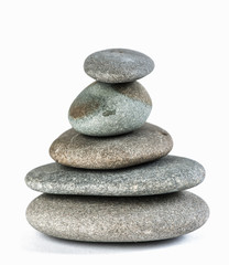 Zen pebbles balance