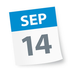 September 14 - Calendar Icon