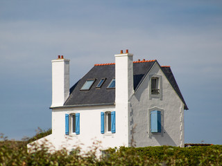 maison avec cheminé