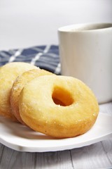 Coffee and donuts