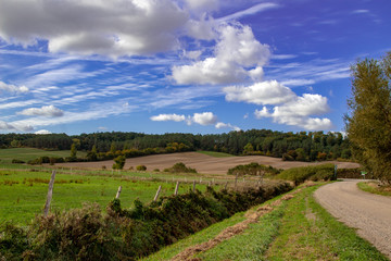 Schöne Landschaft zwischen Teterow und Malchin