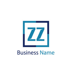 Initial Letter ZZ Logo Template Design