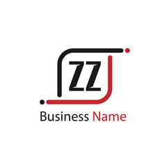Initial Letter ZZ Logo Template Design