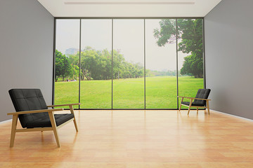 living room design interior 3d rendering
