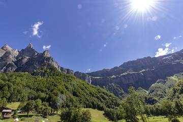Falaises du cirque rocheux de Sixt-Fer-à-Cheval