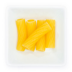 Pasta Tortigoni roh in Schale