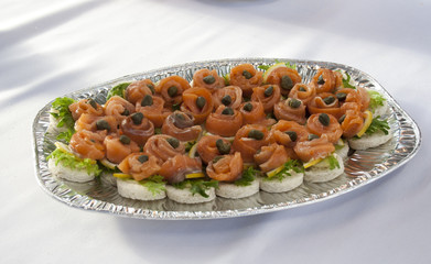 salad on a plate
