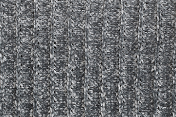 grey knitting background