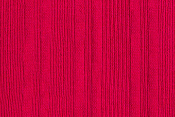 red knitting background