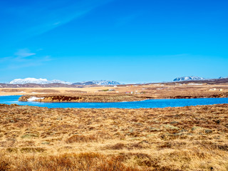 Landscape view in Iceland