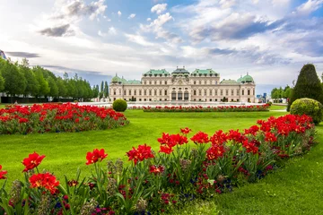 Papier Peint photo Vienne Upper Belvedere palace, Vienna, Austria