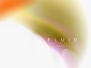 Background abstract - liquid colors wave flow