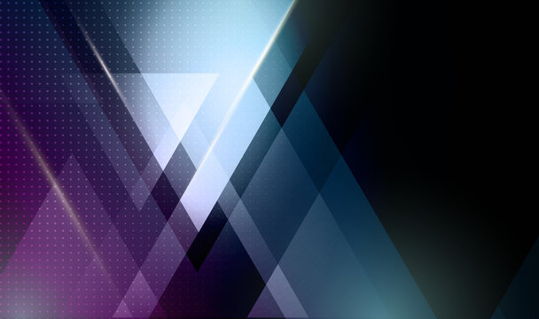 Vector abstract geometric background with triangle shapes