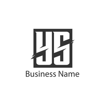 Initial Letter YS Logo Template Design