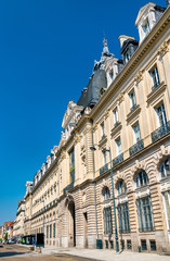 Fototapeta na wymiar Palais du Commerce, a historic building in Rennes, France