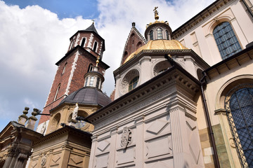 Fototapeta na wymiar La Cathédrale du Wawel (XIVème siècle)
