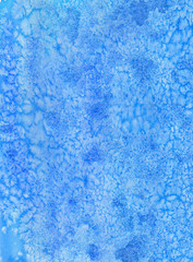 Beautiful winter watercolor background